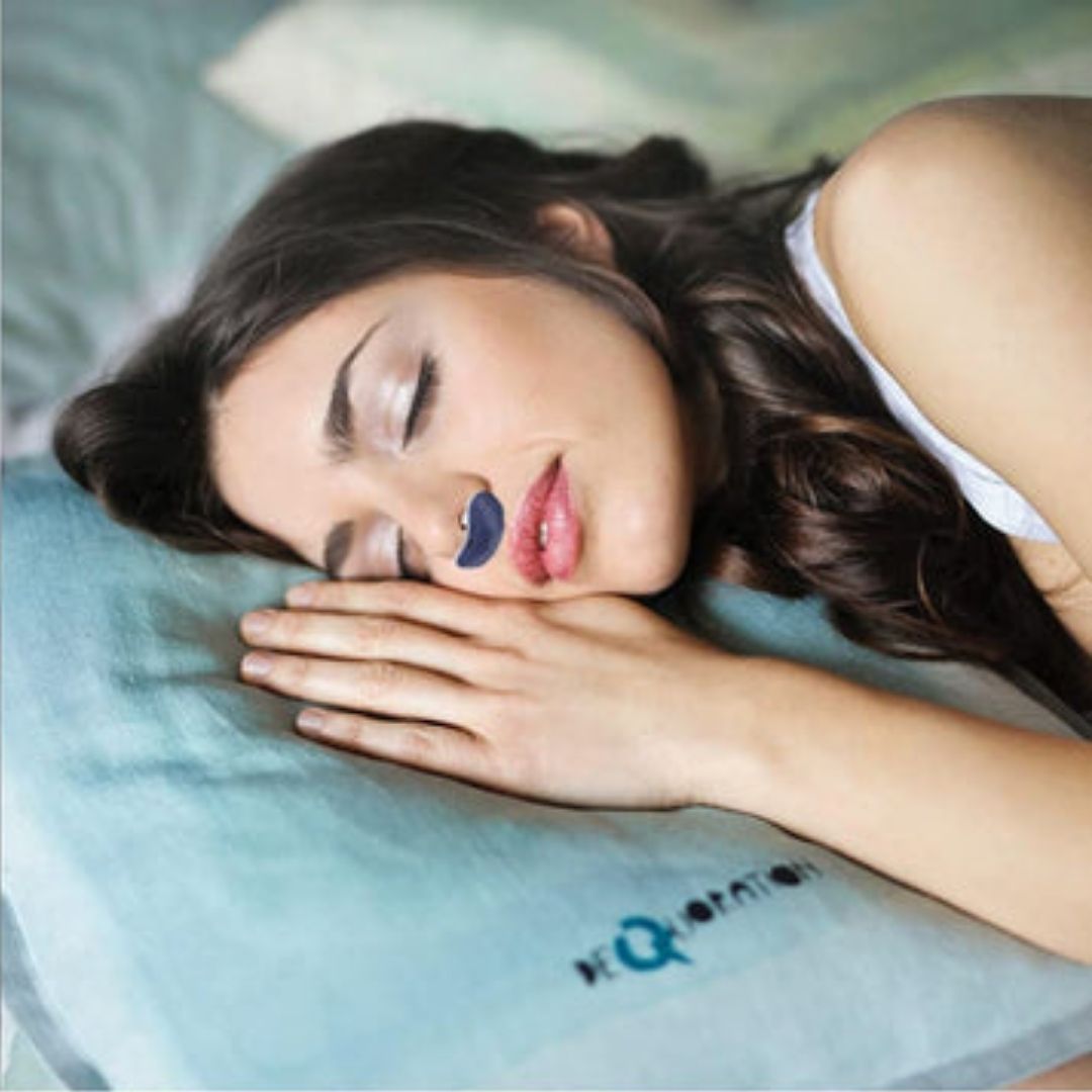 Anti-Schnarchgerät | Drahtloses und maskenfreies Micro-CPAP für besseren Schlaf im Sommer