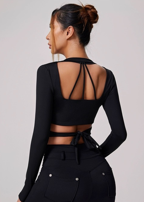 T-Shirt - Céleste - Integrierte Muscheln