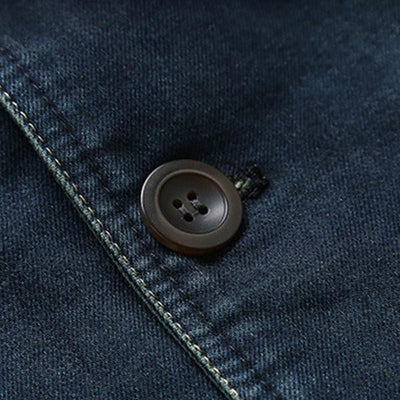 Denim-Blazer mit Taschen für Männer