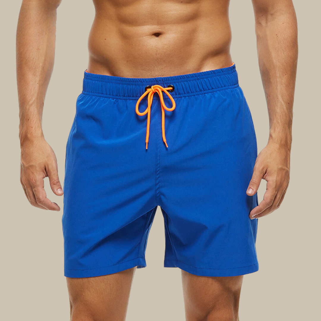 Badehose für Herren - Leichte, schnelltrocknende Badeshorts mit Stretch für den Sommer