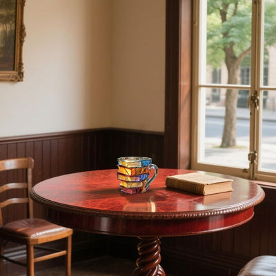 Handgemachte 3D Leseglück-Tasse - Original