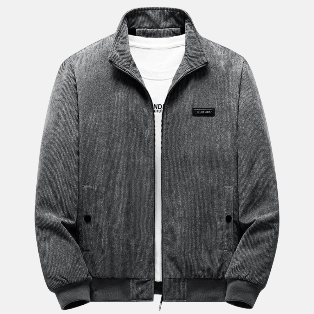 Moderne Bomberjacke aus Cord für Männer