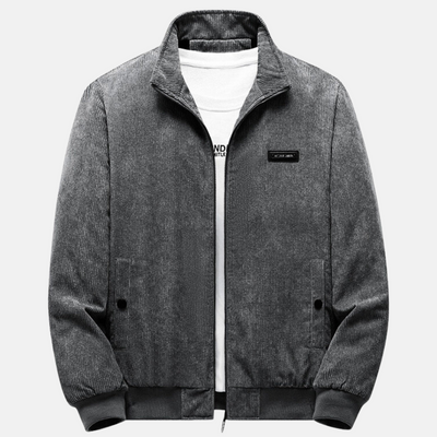 Moderne Bomberjacke aus Cord für Männer