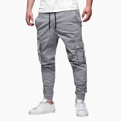 Cargohosen für Herren - Stylische Sommer-Baumwollhose mit Tasche