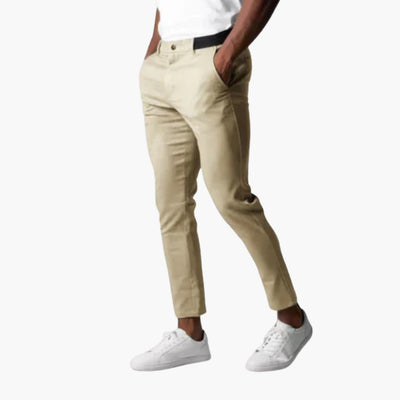 Chinohose für Herren - Sommerliche Stretch Chino für Alltag