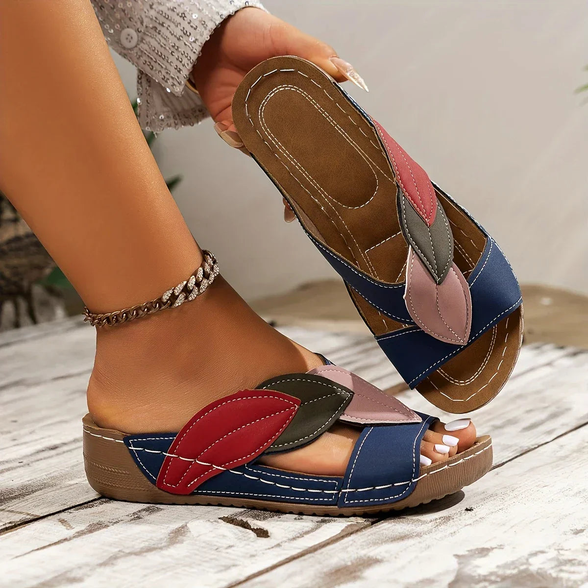 Solveig™ – Slip-on-Sandalen