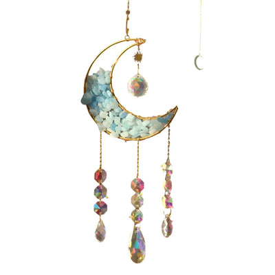 LunaPrism Traumfänger – Verzaubernde Mondlichtdeko für friedliche Räume