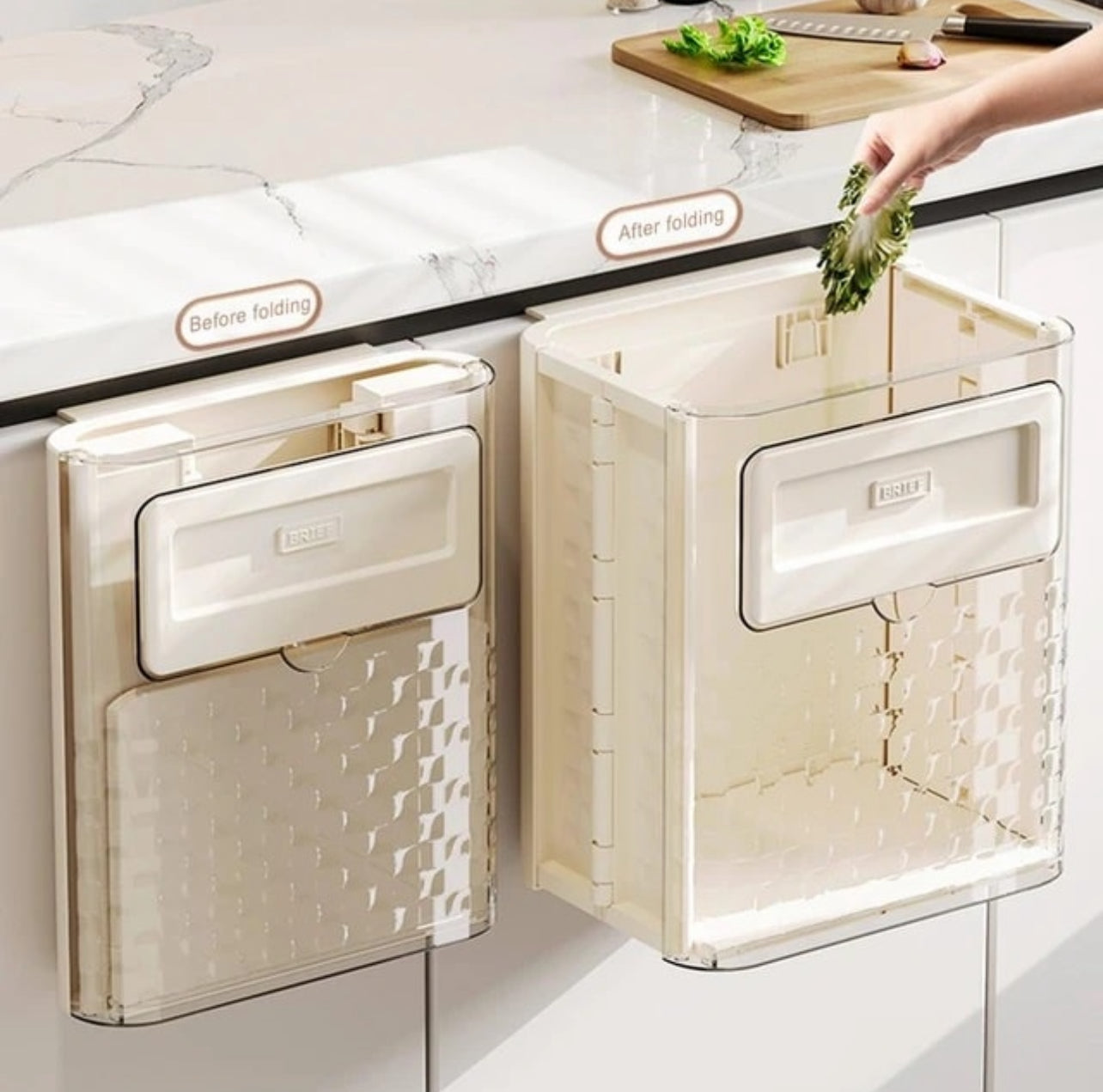 KlappEimer™ Sauberes Abfallentsorgungssystem