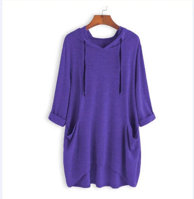 Übergroßer Pullover mit Taschen für Damen