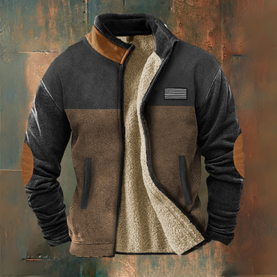 Gabrieele – Lässige Fleece Jacke
