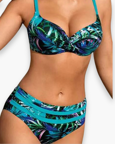 Damen Hochtaillierter Bikini | Stilvoll und Bequem