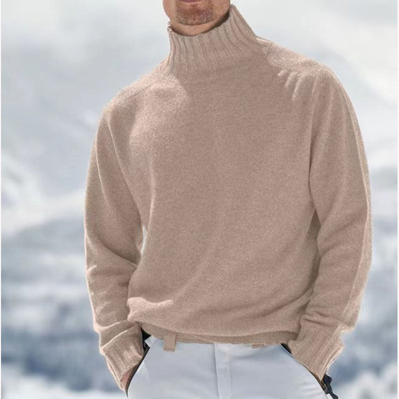 Weicher Rollkragenpullover für Männer