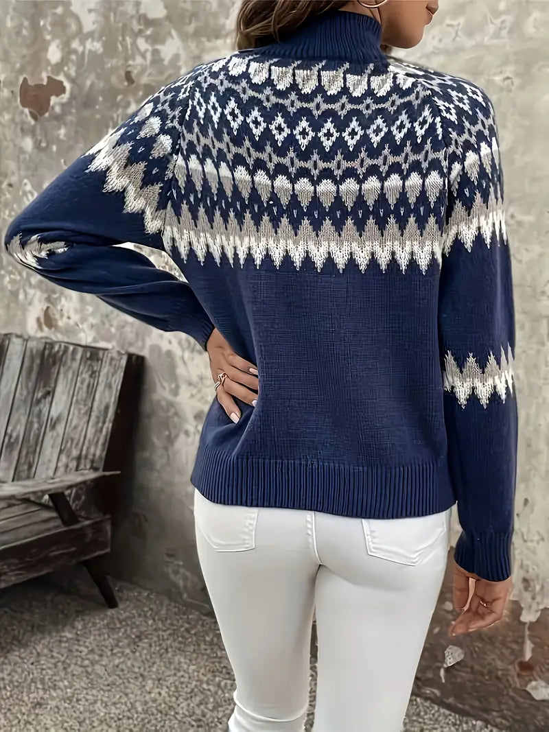 HANDGESTRICKTER ISLÄNDISCHER PULLOVER | ECHTE ISLANDTRADITION