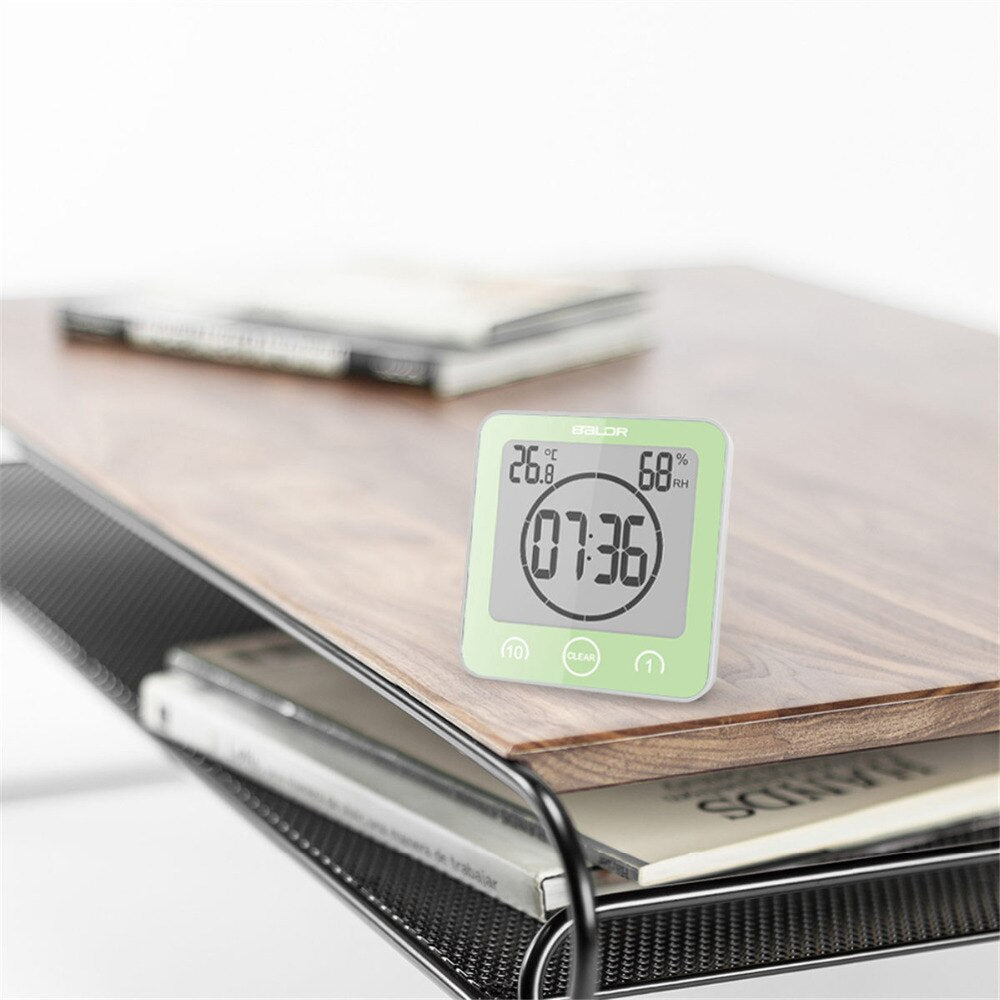 HydroTime Wasserdichtes Wanduhren – Elegante Zeitmessung für Duschen und Spa-Umgebungen