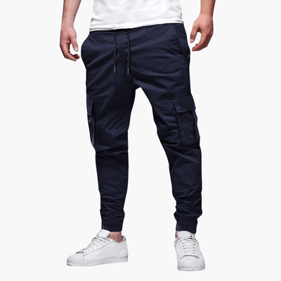 Cargohosen für Herren - Stylische Sommer-Baumwollhose mit Tasche