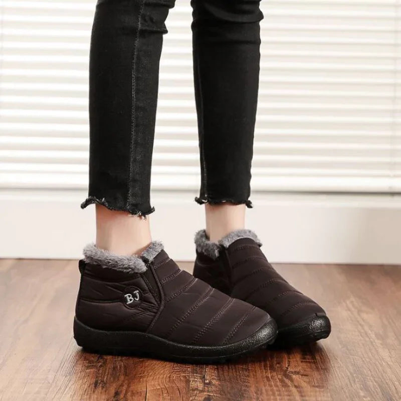Gesteppte Wasserdichte Winterstiefel für Damen