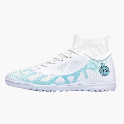 Unisex Fußballschuhe mit Stollen Sohle und Strick Kragen