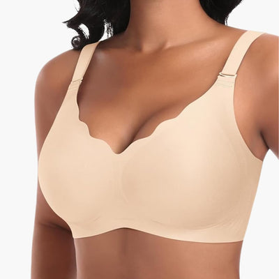 Nahtloser Damen BH ohne Bügel mit verstellbaren Trägern