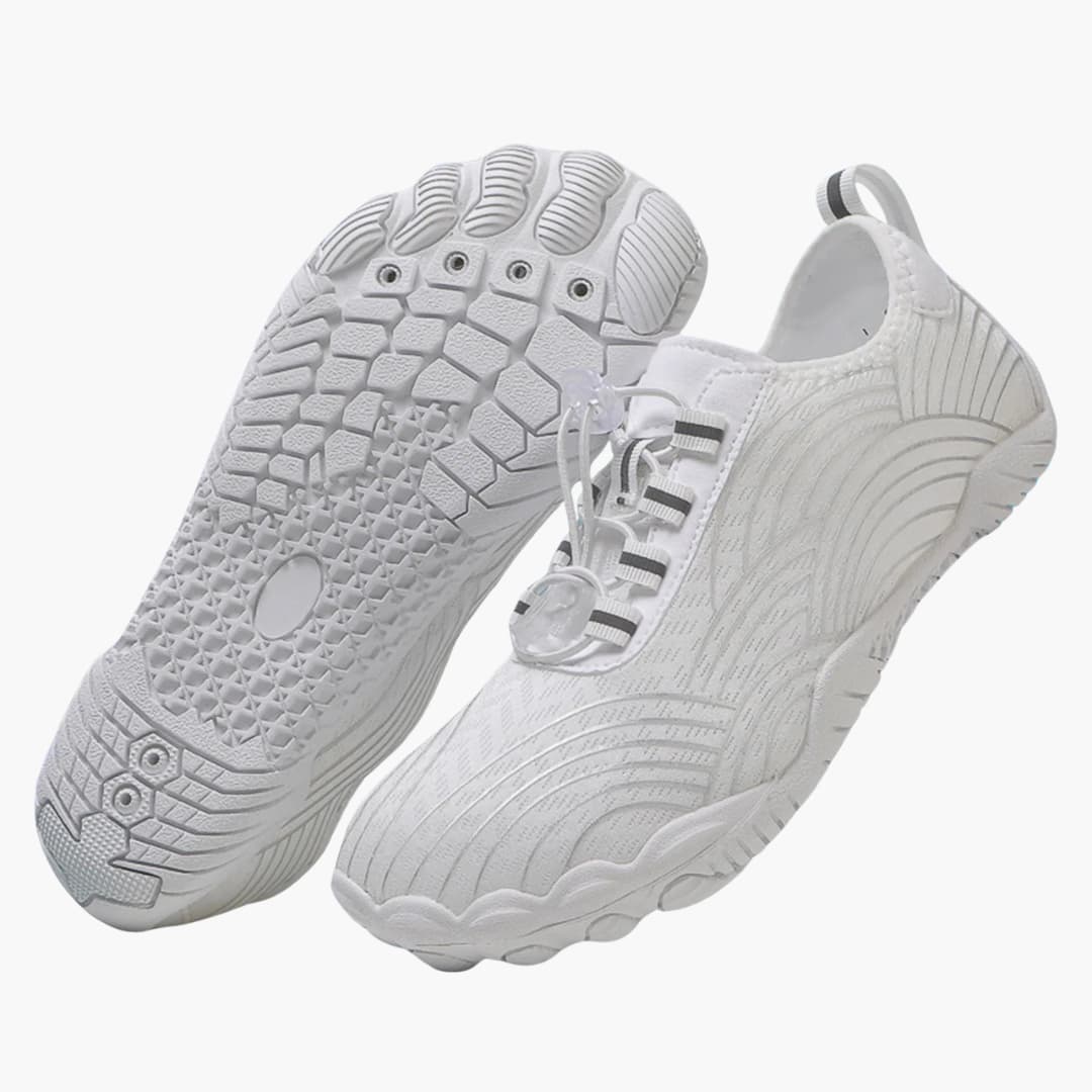 Unisex Outdoor Barfuß schuhe mit elastischem Verschluss und rutschfester Sohle