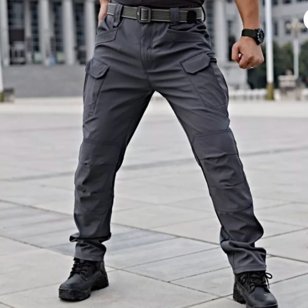 Cargohose für Herren - Wasserdichte Sommer Outdoor Wanderhose