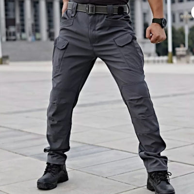 Cargohose für Herren - Wasserdichte Sommer Outdoor Wanderhose