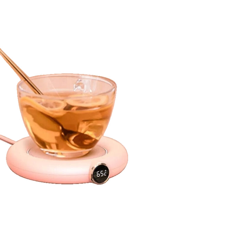 HeatWave – USB-Heißgetränkehalter mit LED-Display für perfekt temperierte Getränke