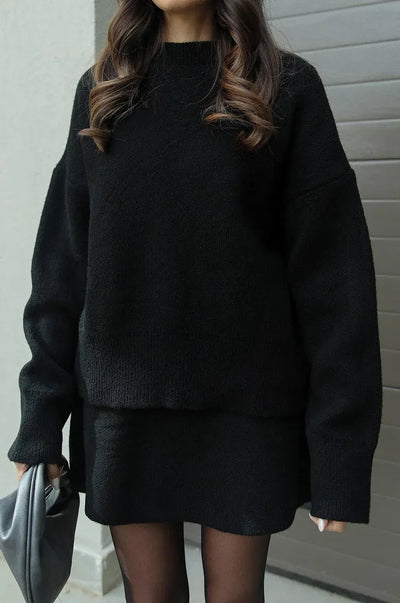 WIEN ELEGANTER PULLOVER KLEID