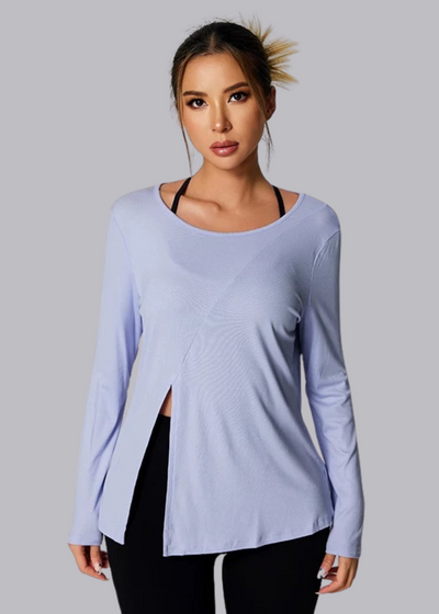 Leichtes T-Shirt - Split - Christine