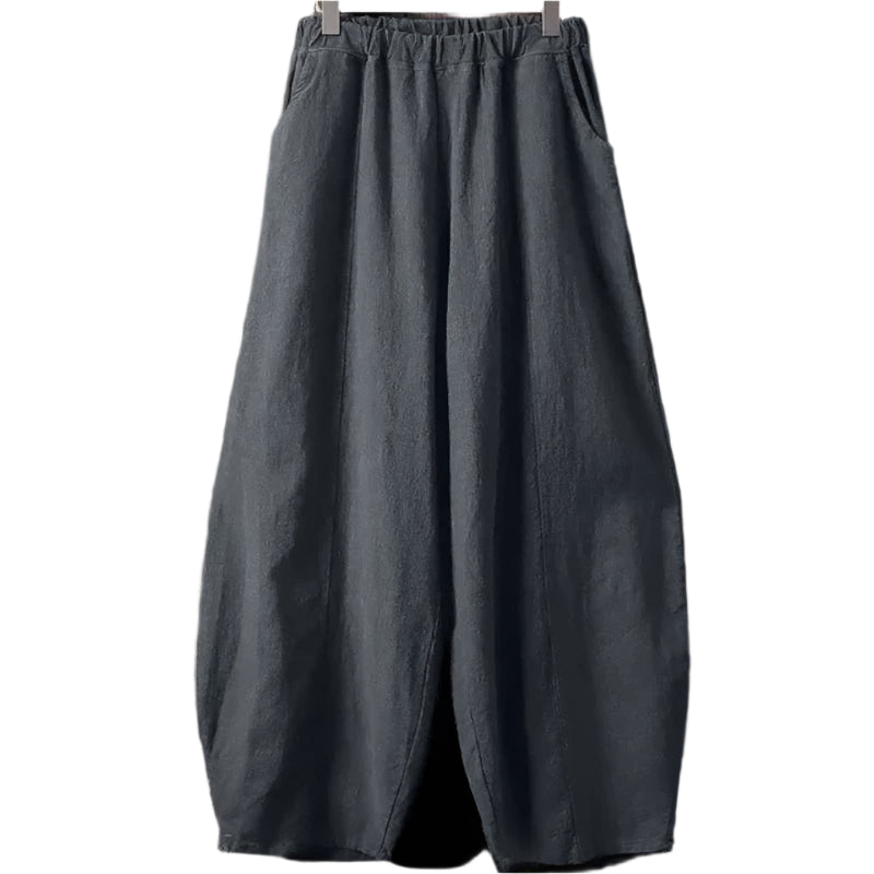 Lina Relaxed Weite-Hosen mit Taschen