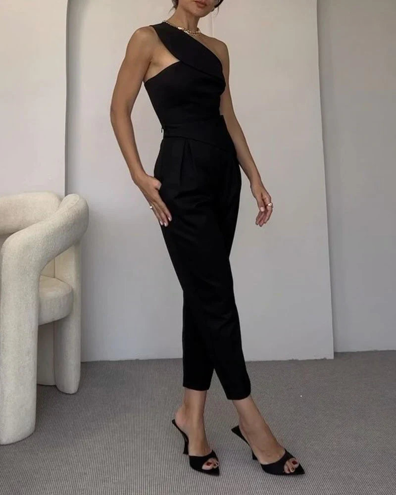 One-Shoulder-Jumpsuit | Eleganter Schnitt | Stilvoll & Modern