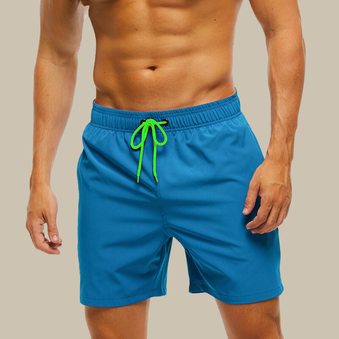 Badehose für Herren - Leichte, schnelltrocknende Badeshorts mit Stretch für den Sommer