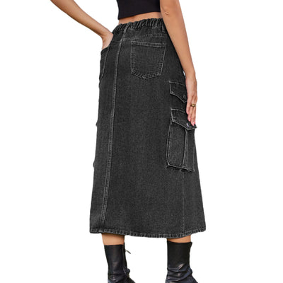Bedelia® | Jeans-Cargo-Rock für Damen
