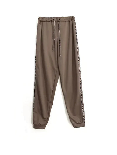 Trendiges Kapuzenpullover und Hosen Set für Damen