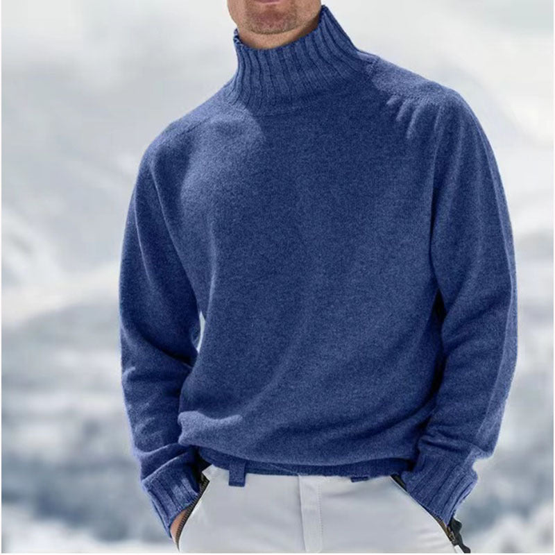 Weicher Rollkragenpullover für Männer