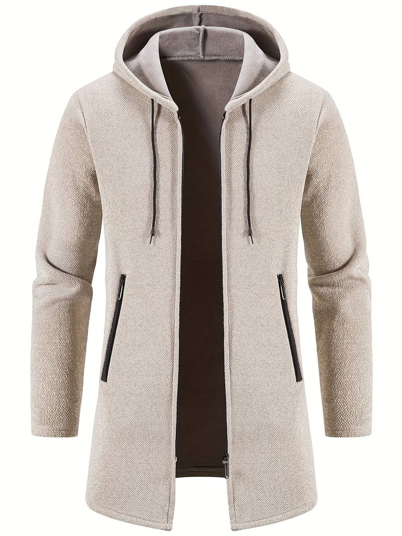 Kapuzenjacke mit Reißverschluss für Männer