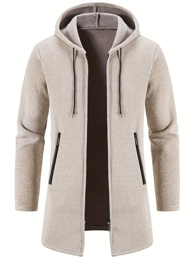 Kapuzenjacke mit Reißverschluss für Männer