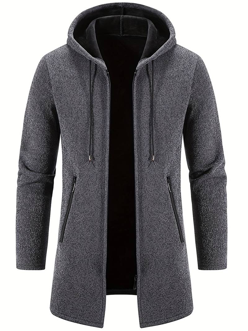 Kapuzenjacke mit Reißverschluss für Männer