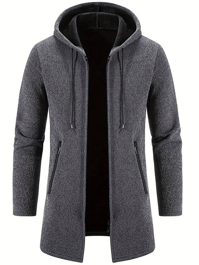 Kapuzenjacke mit Reißverschluss für Männer