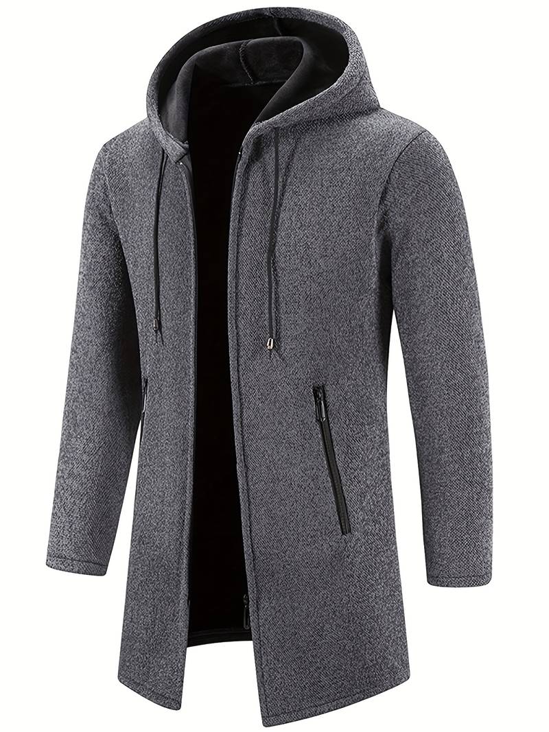 Kapuzenjacke mit Reißverschluss für Männer
