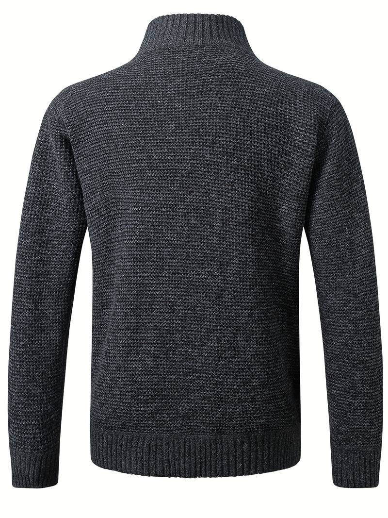Warme Reißverschlussjacke für Männer