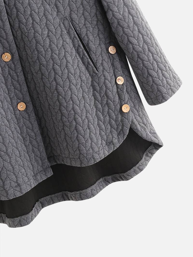 Schicke Gesteppte Winterjacke mit Kapuze für Damen