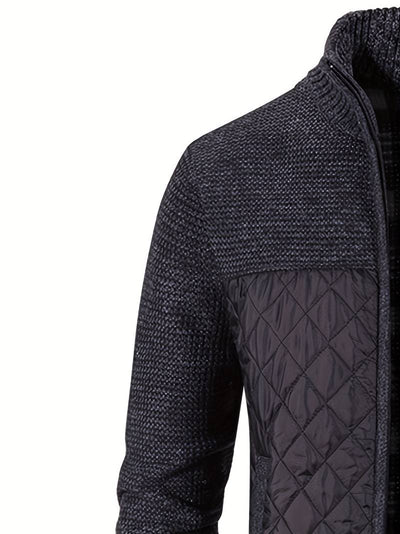 Warme Reißverschlussjacke für Männer