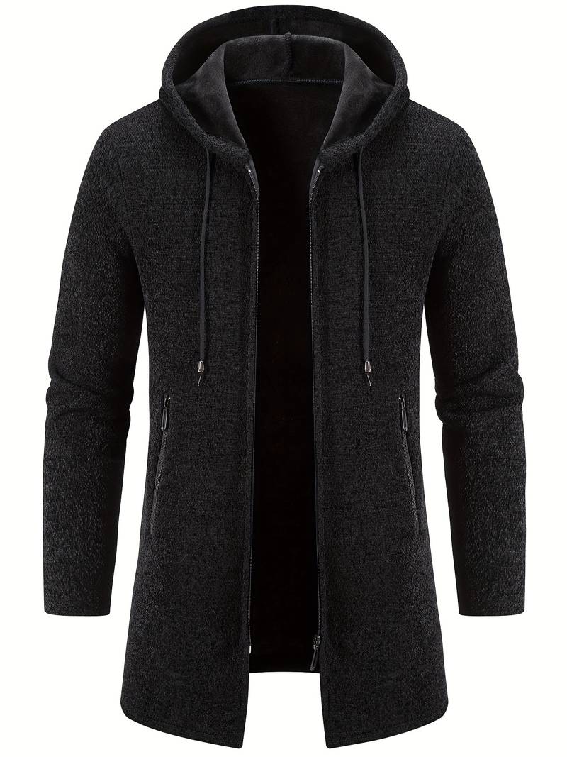 Kapuzenjacke mit Reißverschluss für Männer