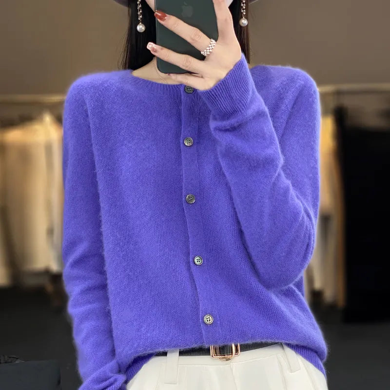 Annika | Kuschelige Wolljacke