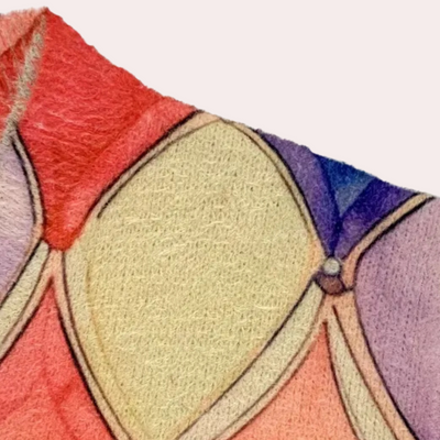 Künstlerischer Pullover | Geometrisches Muster | Lässiger Schnitt