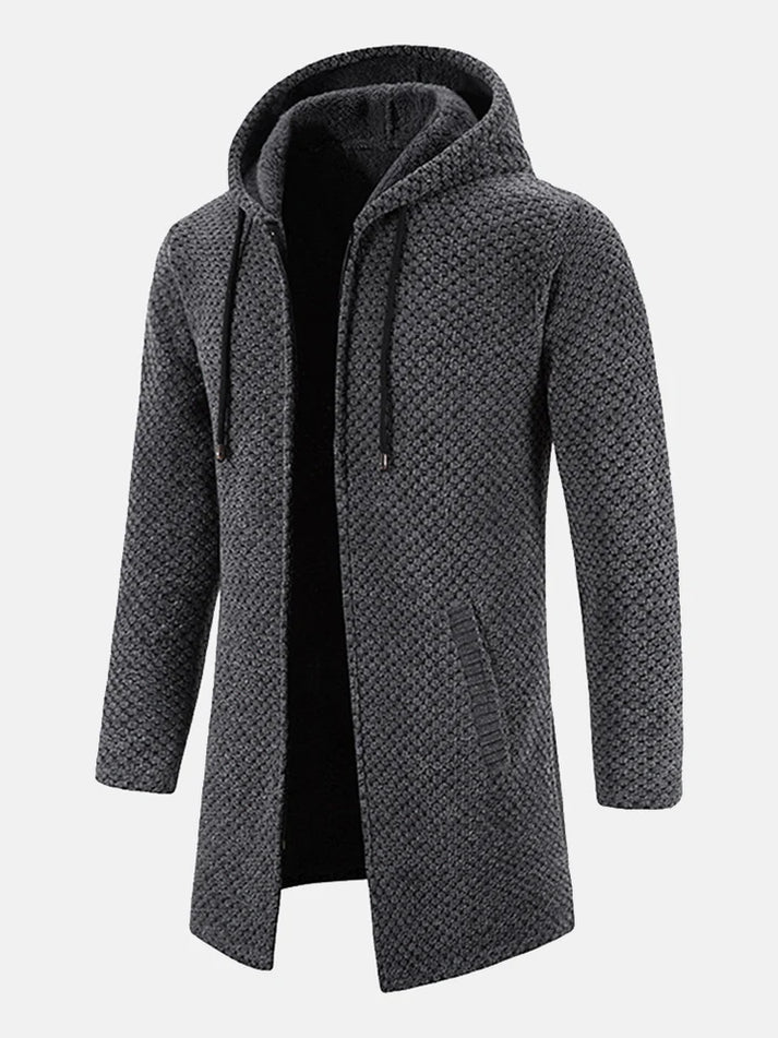 Kuschelige Jacke mit Fleece-Futter für Männer
