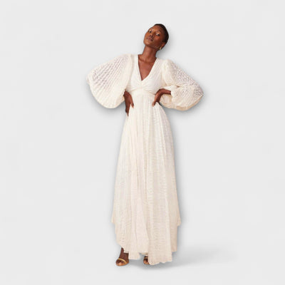 Allegory Elsa Cream Maxi Dress