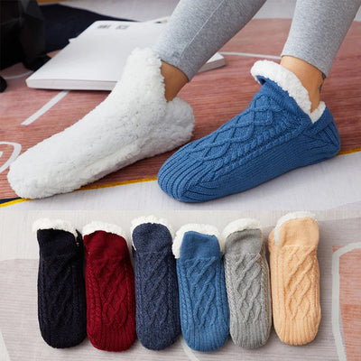 Warme Gestrickte Thermosocken für Damen