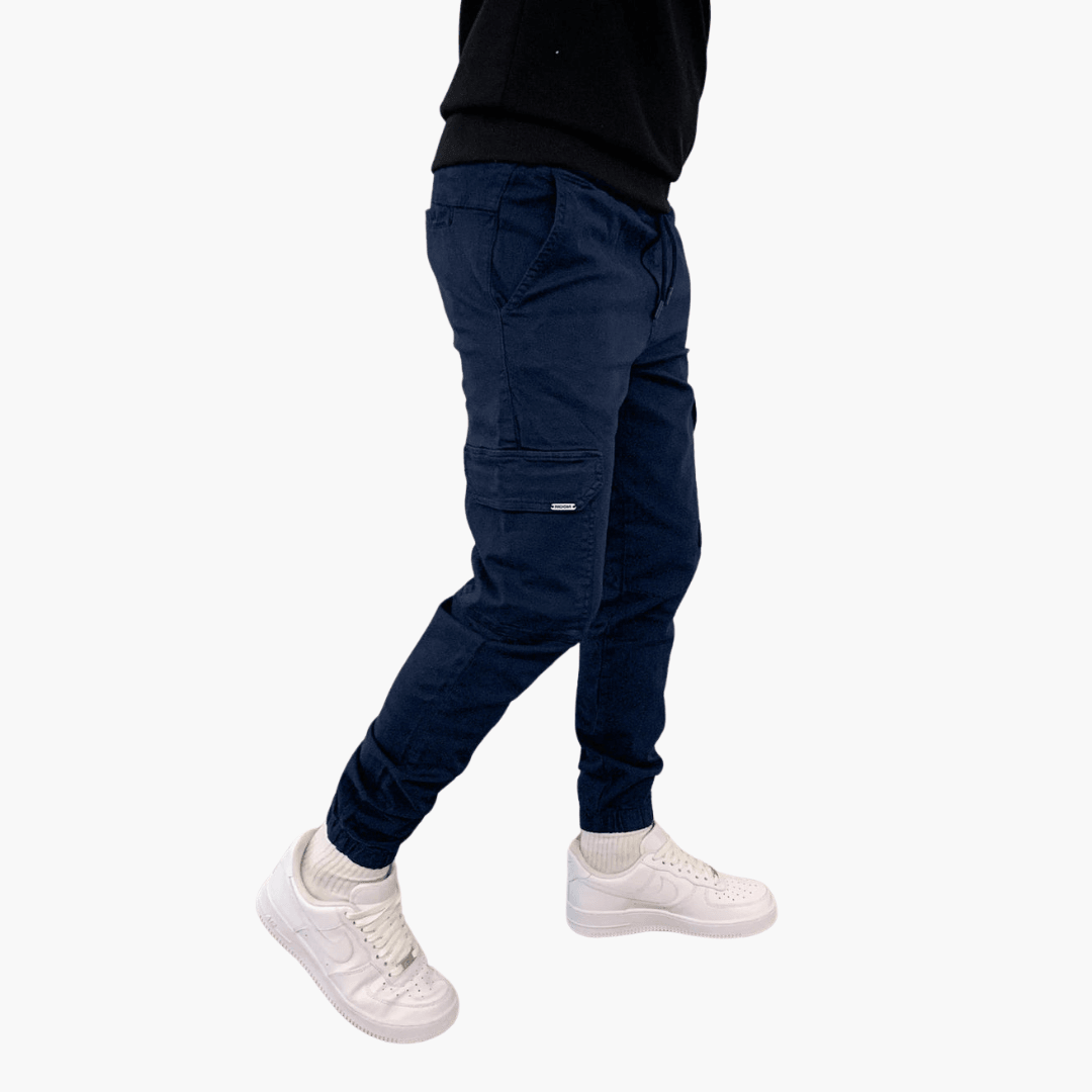 Cargohosen für Herren - Stylische Sommer-Baumwollhose mit Tasche