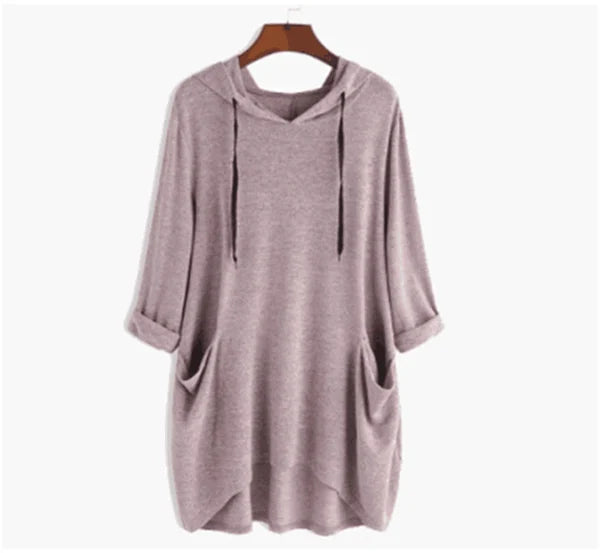 Übergroßer Pullover mit Taschen für Damen